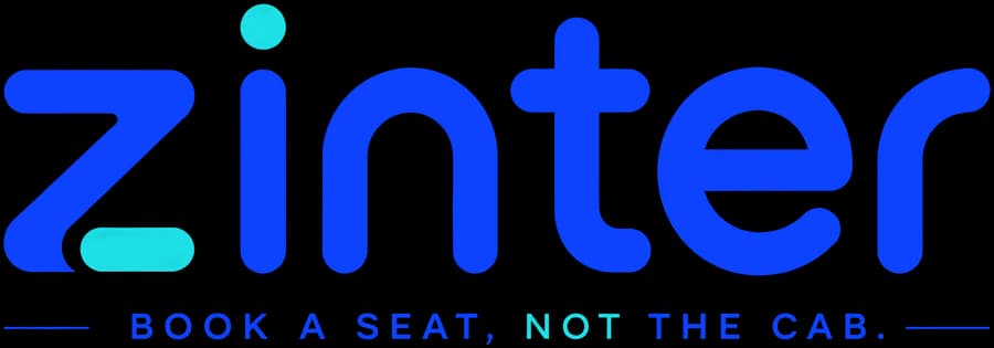 ZINTER — book a seat, not the cab.